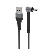 USB-A σε καλώδιο USB-C δεξιάς γωνίας